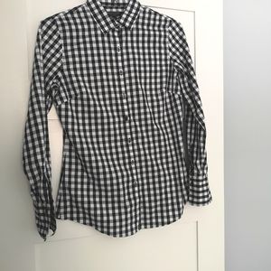 BR Gingham Button Up shirt